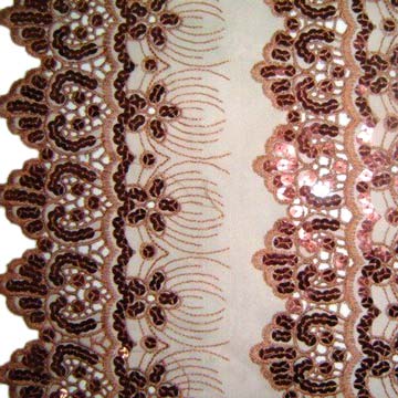 Big Gold Spangle Embroideries